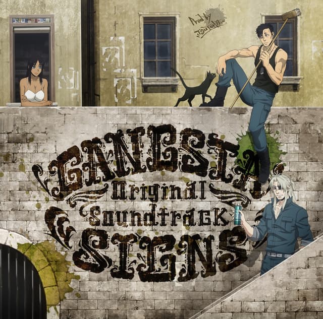 Album cover art for GANGSTA. Original Soundtrack "SIGNS"