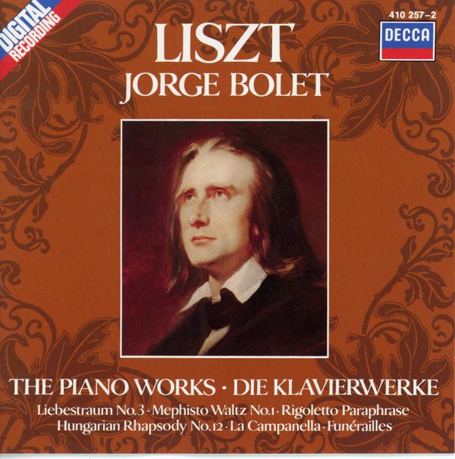 Album cover art for Liszt: The Piano Works