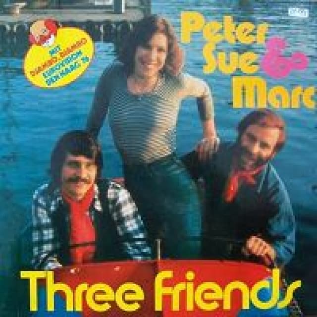 Album cover art for Three Friends
