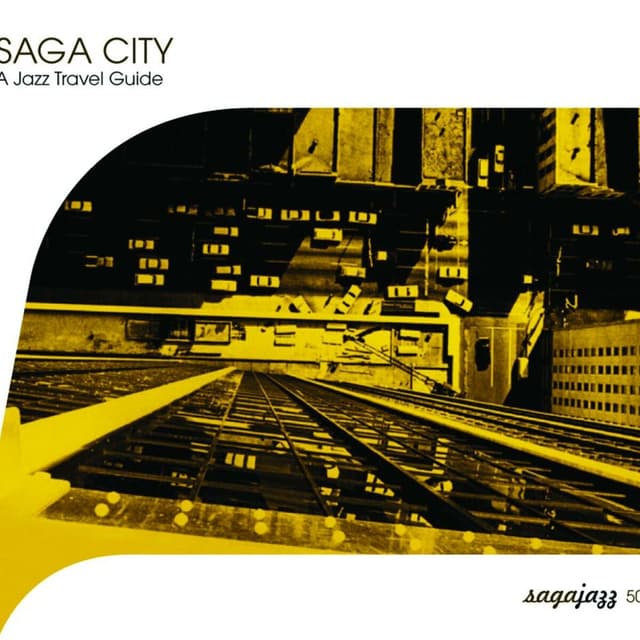 Album cover art for Saga City-A Jazz Travel Guide