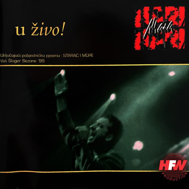 Album cover art for U Živo!