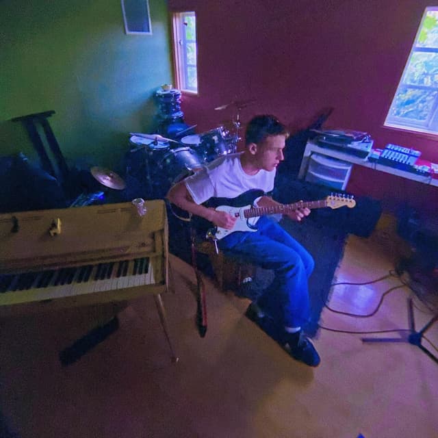 Album cover art for Demos before Prom