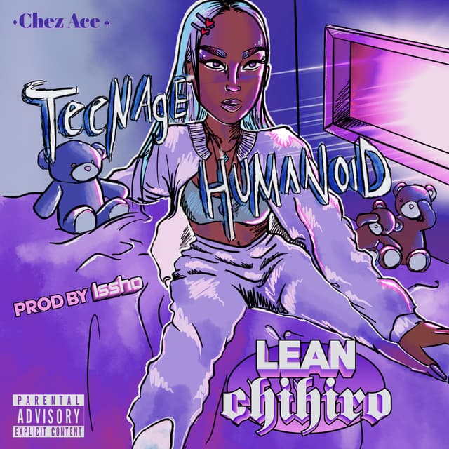 Album cover art for Teenage Humanoid