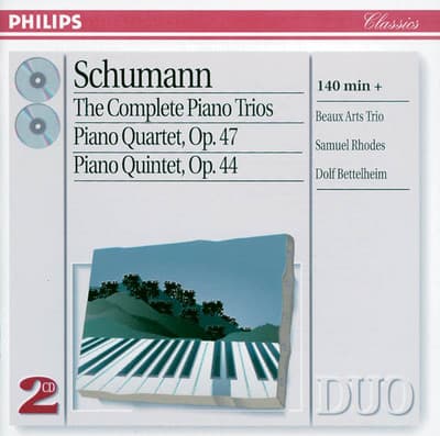 Album cover art for Schumann : The Complete Piano Trios
