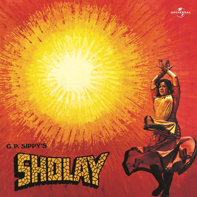 Album cover art for Sholay