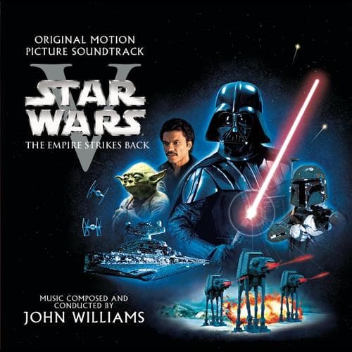 Album cover art for The Star Wars Trilogy: The Empire Strikes Back