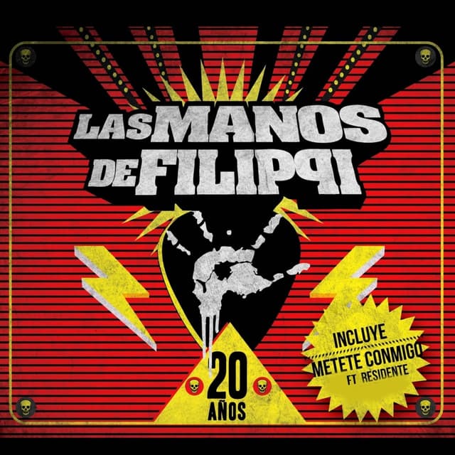 Album cover art for 20 Años