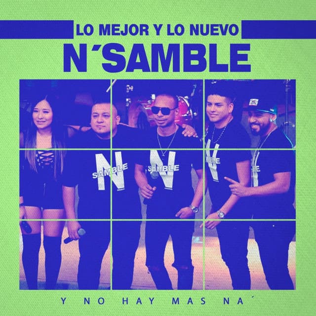 Album cover art for Lo Mejor y Lo Nuevo de N'samble