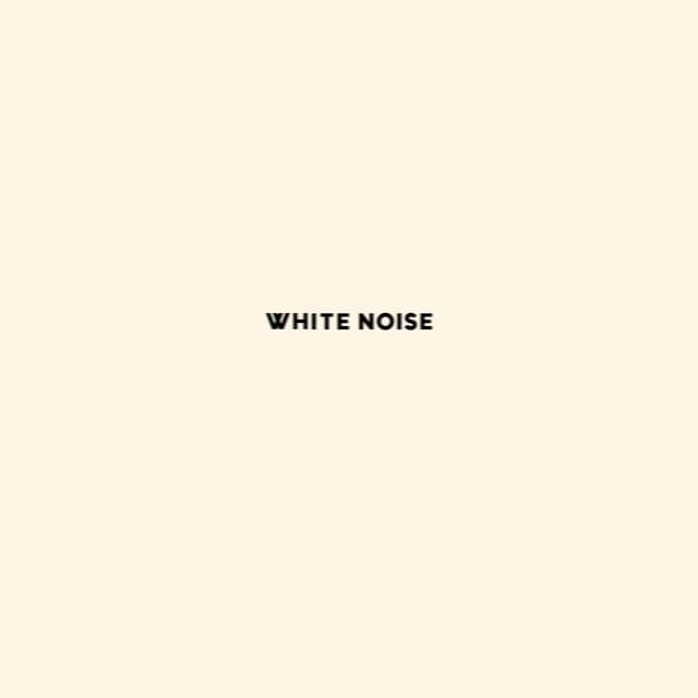 Album cover art for White Noise