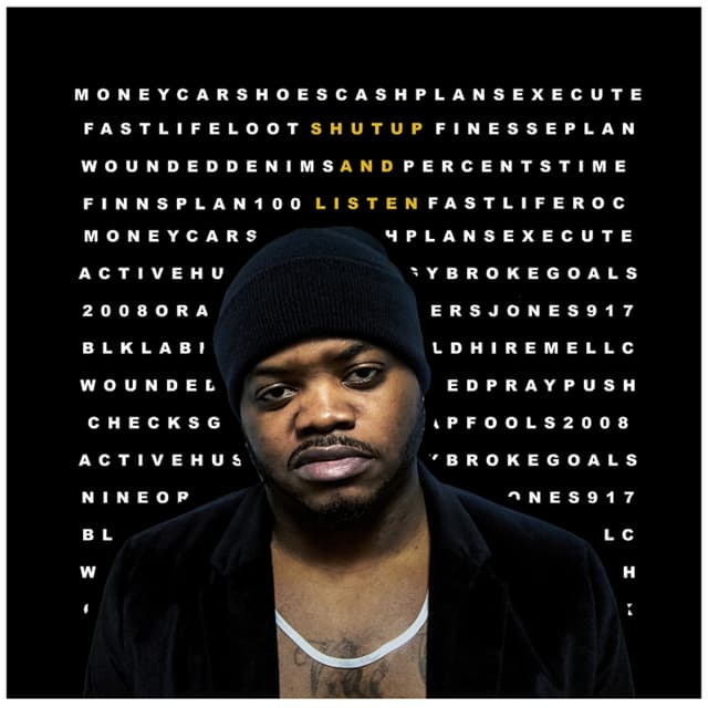 Album cover art for Shut Up and Listen