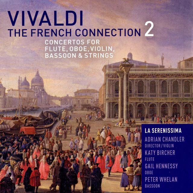 Album cover art for Vivaldi World Premiere: The French Connection 2
