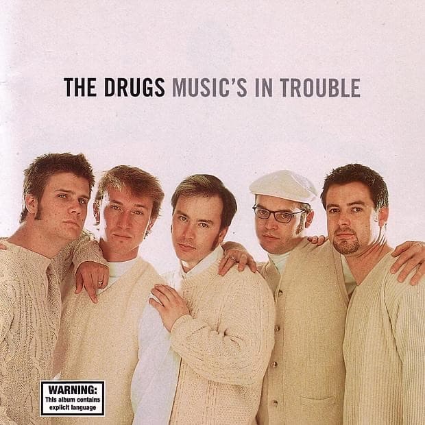 Album cover art for Music's In Trouble