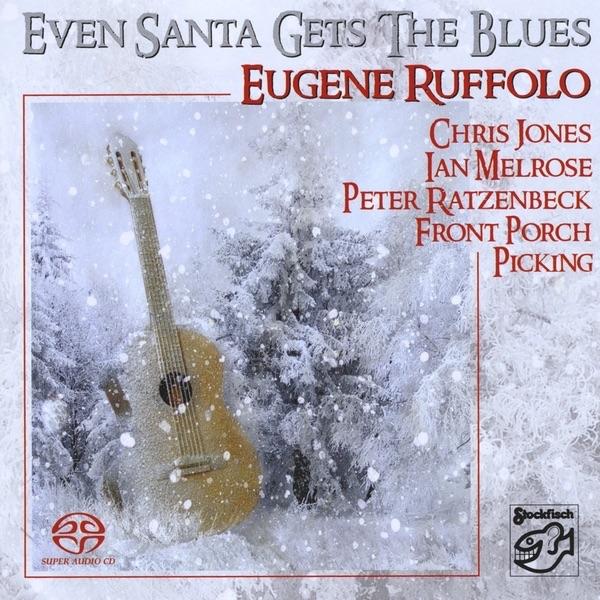 Album cover art for Even Santa Gets The Blues