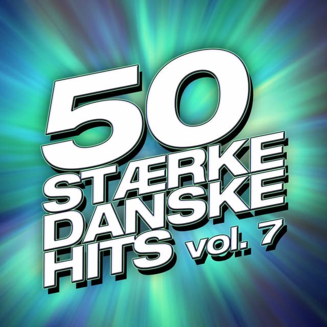 Album cover art for 50 Stærke Danske Hits (vol. 7)