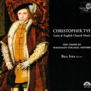 Album cover art for Christopher Tye: Latin & English Church Music