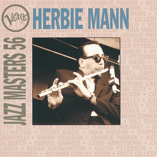 Album cover art for Verve Jazz Masters 56: Herbie Mann