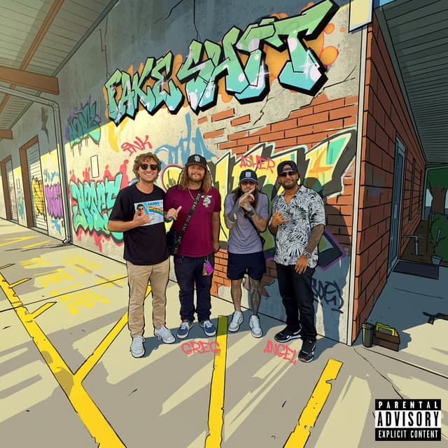Album cover art for FAKE SH!T