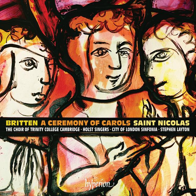 Album cover art for A Ceremony Of Carols - St Nicolas