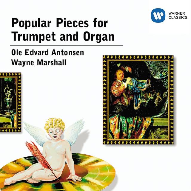 Album cover art for Popular Pieces For Trumpet And Organ