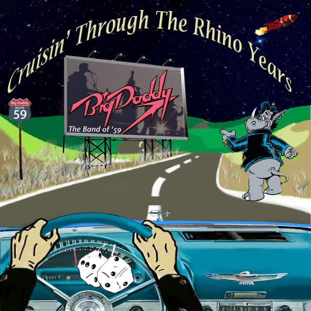 Album cover art for Cruisin' Through The Rhino Years