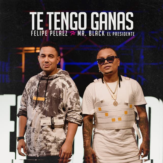Album cover art for Te Tengo Ganas