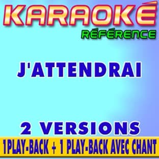 Album cover art for J'attendrai