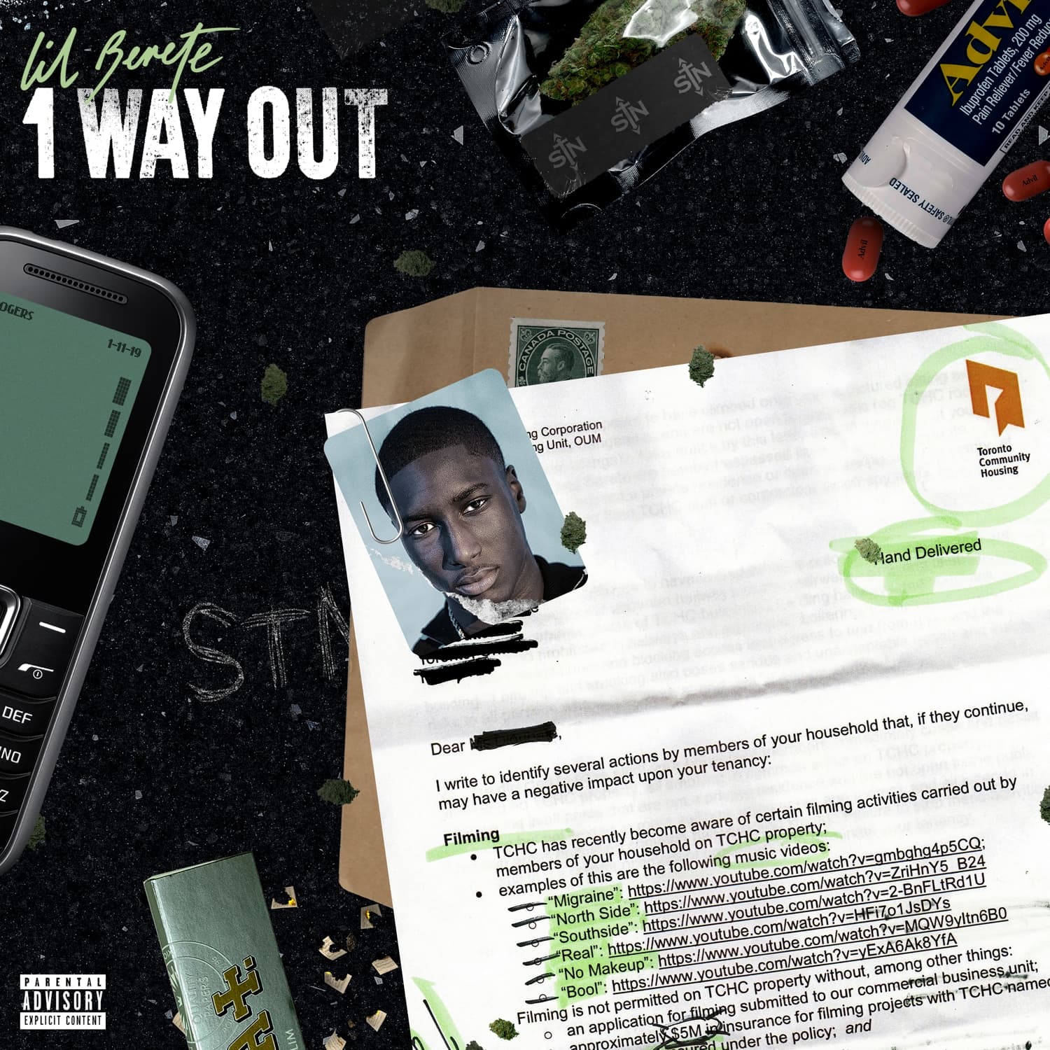 Lyric cover art