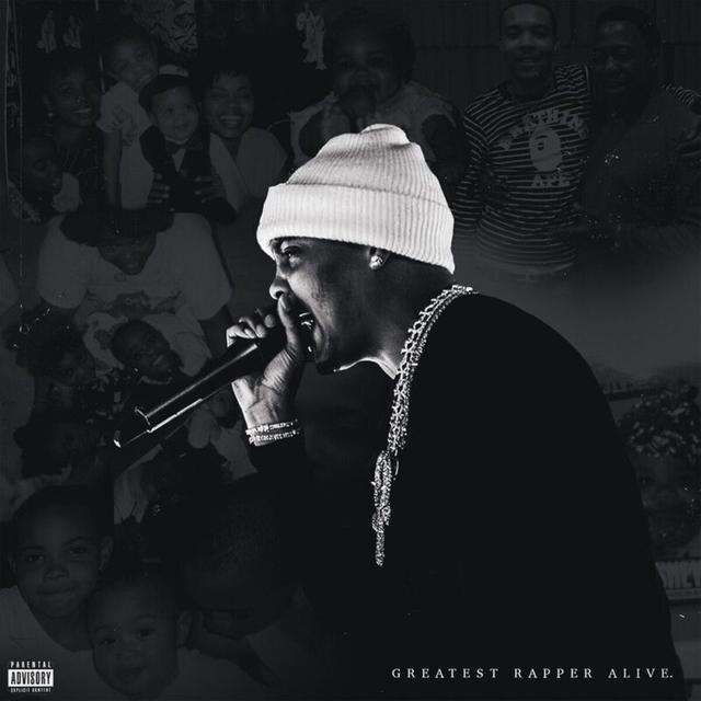 Album cover art for Greatest Rapper Alive