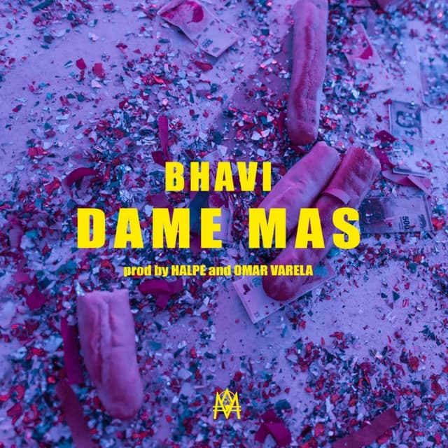 Album cover art for DAME MÁS