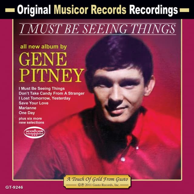 Album cover art for I Must Be Seeing Things