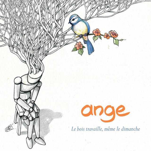 Album cover art for Le Bois Travaille, Même le Dimanche