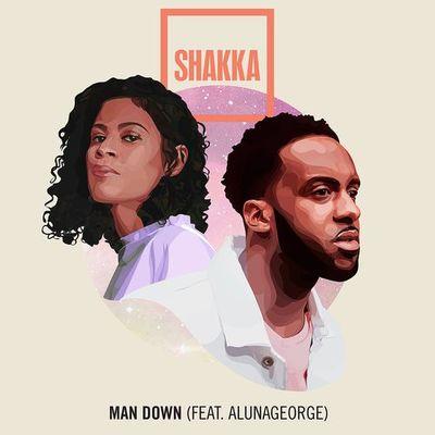 Album cover art for Man Down (feat. AlunaGeorge)