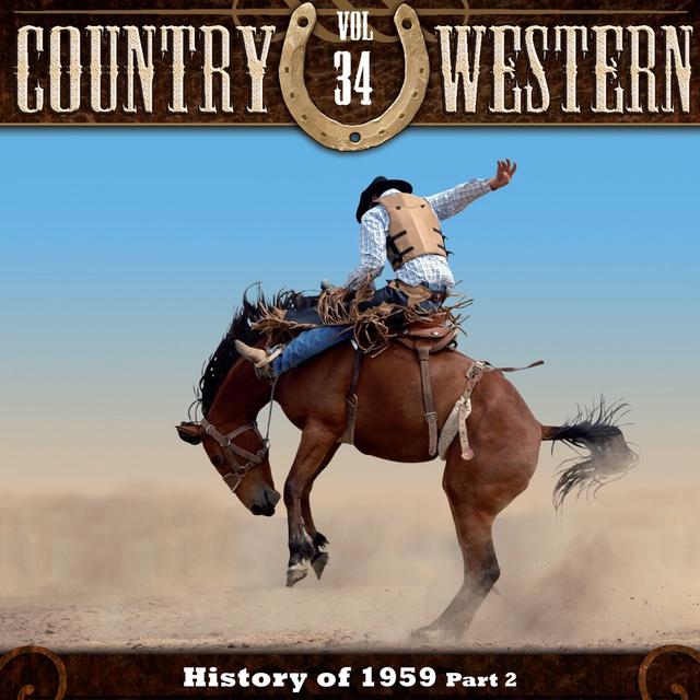 Album cover art for The History Of Country & Western, Vol. 34