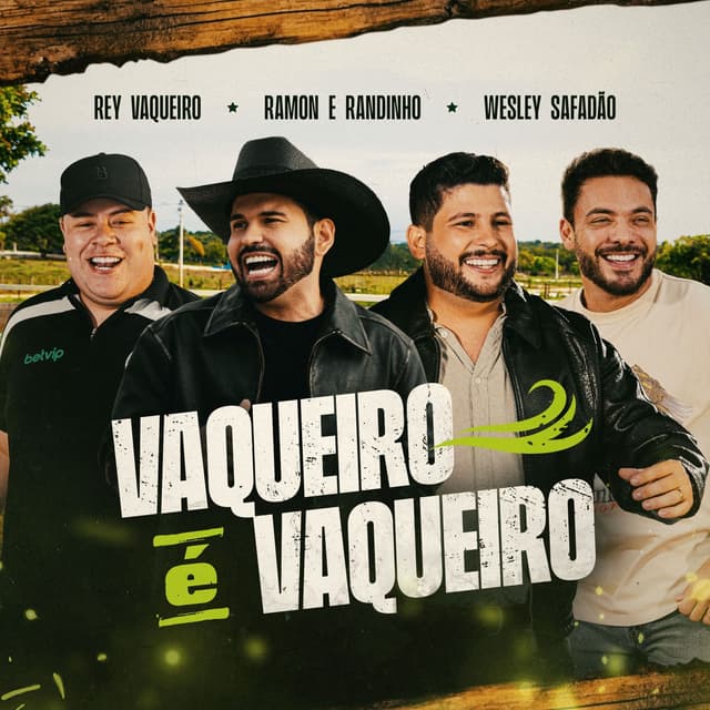 Album cover art for Vaqueiro é Vaqueiro