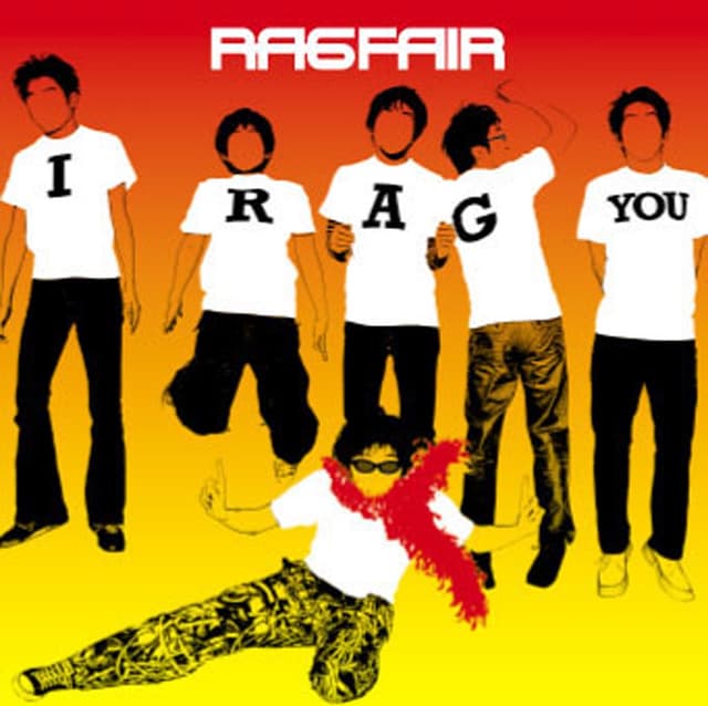 Album cover art for I RAG YOU