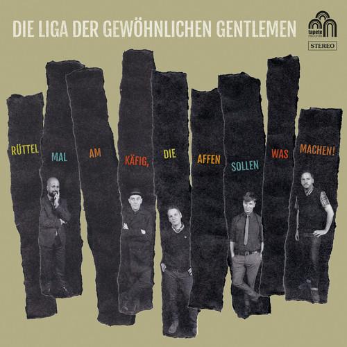Album cover art for Rüttel mal am Käfig, die Affen sollen was machen!