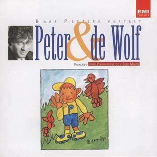 Album cover art for Bart Peeters Vertelt Peter & The Wolf/le Carnaval Des Animaux