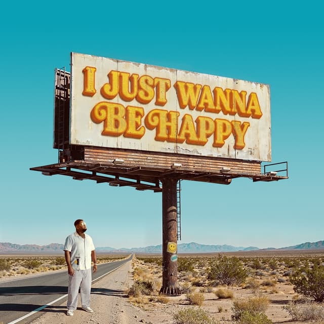 Album cover art for I Just Wanna Be Happy