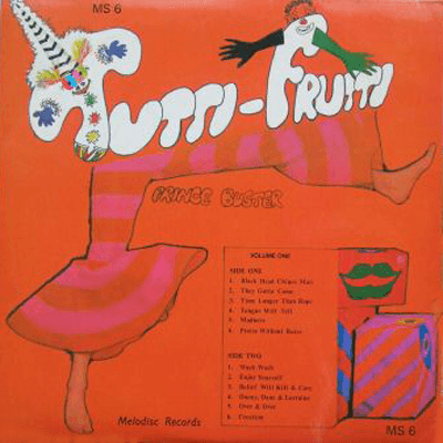 Album cover art for Tutti Frutti