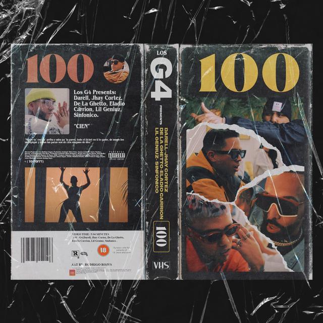 Album cover art for 100