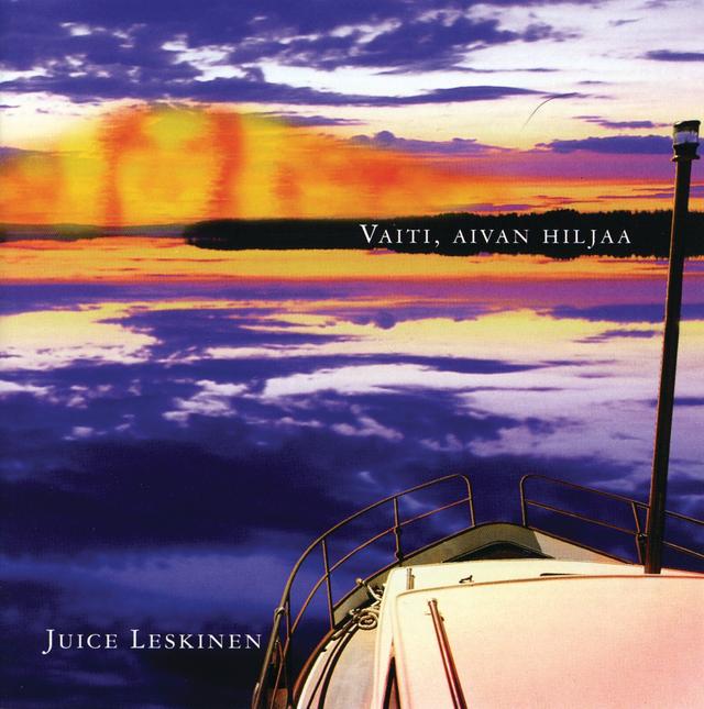 Album cover art for Vaiti, aivan hiljaa