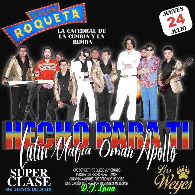 Album cover art for Hecho para ti