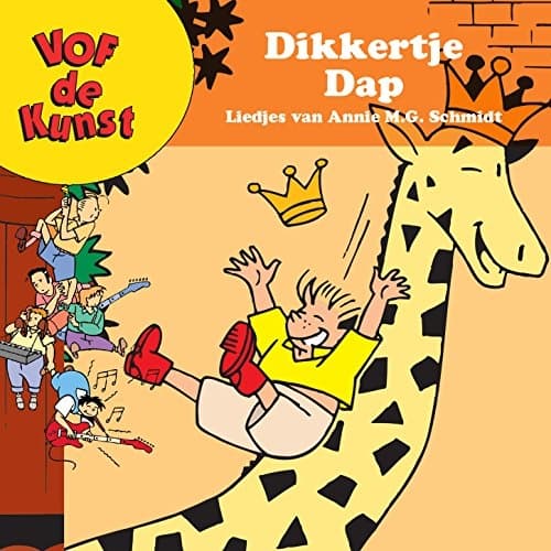 Album cover art for Dikkertje Dap & Andere Bekende TV-Liedjes Van Annie M.G. Schmidt