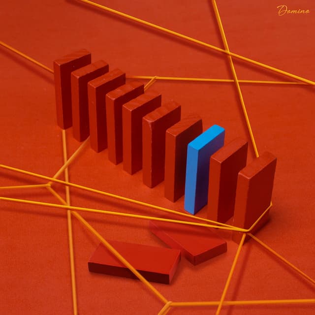 Album cover art for Domino