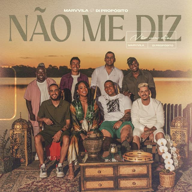 Album cover art for Não Me Diz