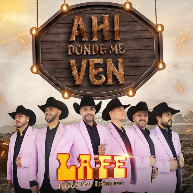 Album cover art for Ahi Donde Me Ven