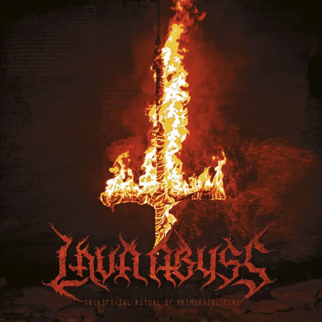 Album cover art for Sacrificial Ritual of Primordial Fire