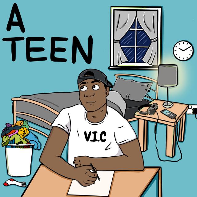 Album cover art for A Teen