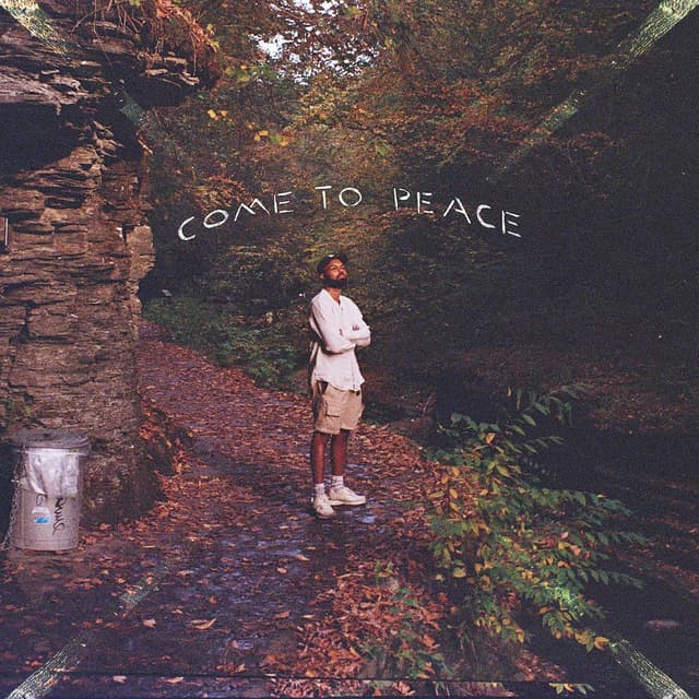 Album cover art for HAPPIEST PEOPLE COME TO PEACE
