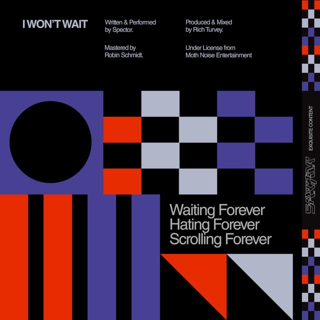 Album cover art for I Won't Wait